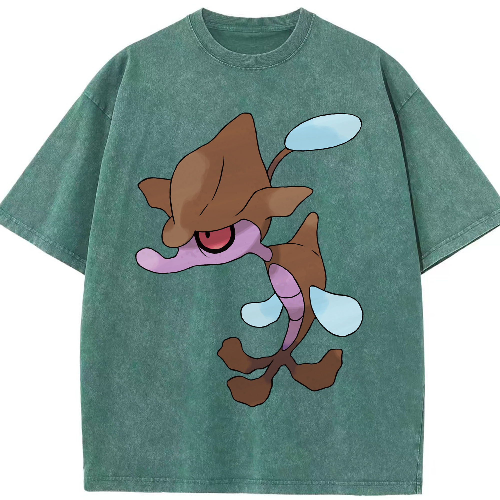 （画像用） ポケットモンスター Pokémon 綿100% ヴィンテージ風 半袖Tシャツ（フロントプリント）